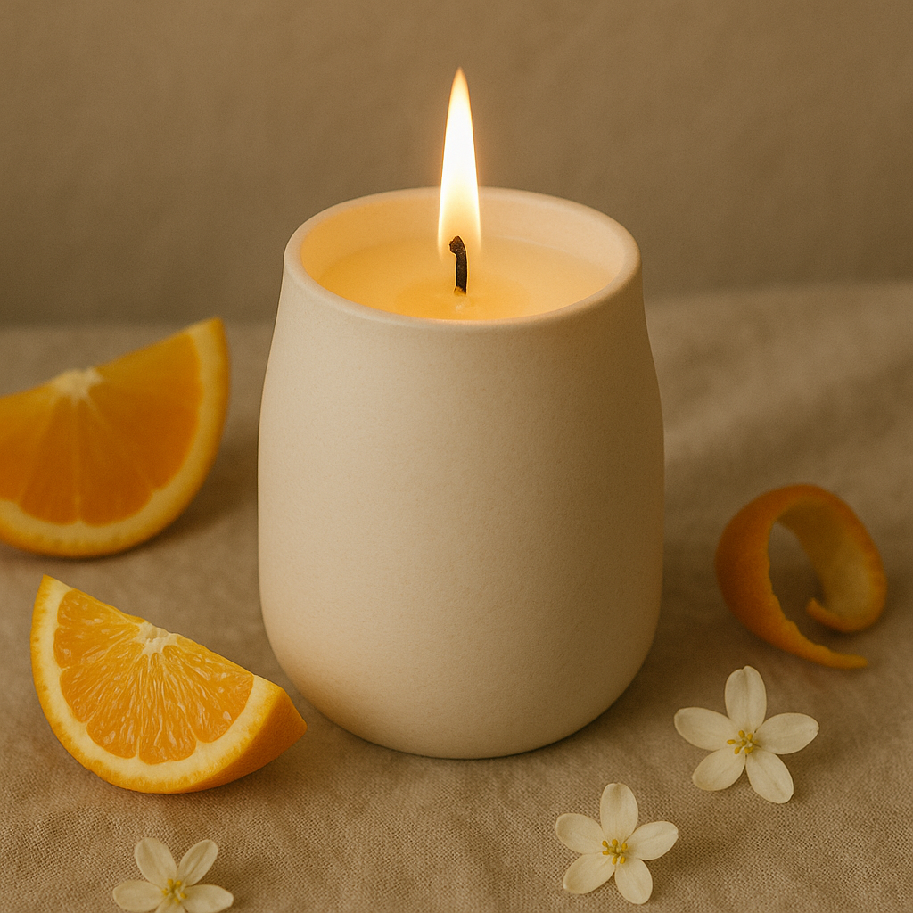 Citrus Bloom — Handmade Scented Candle