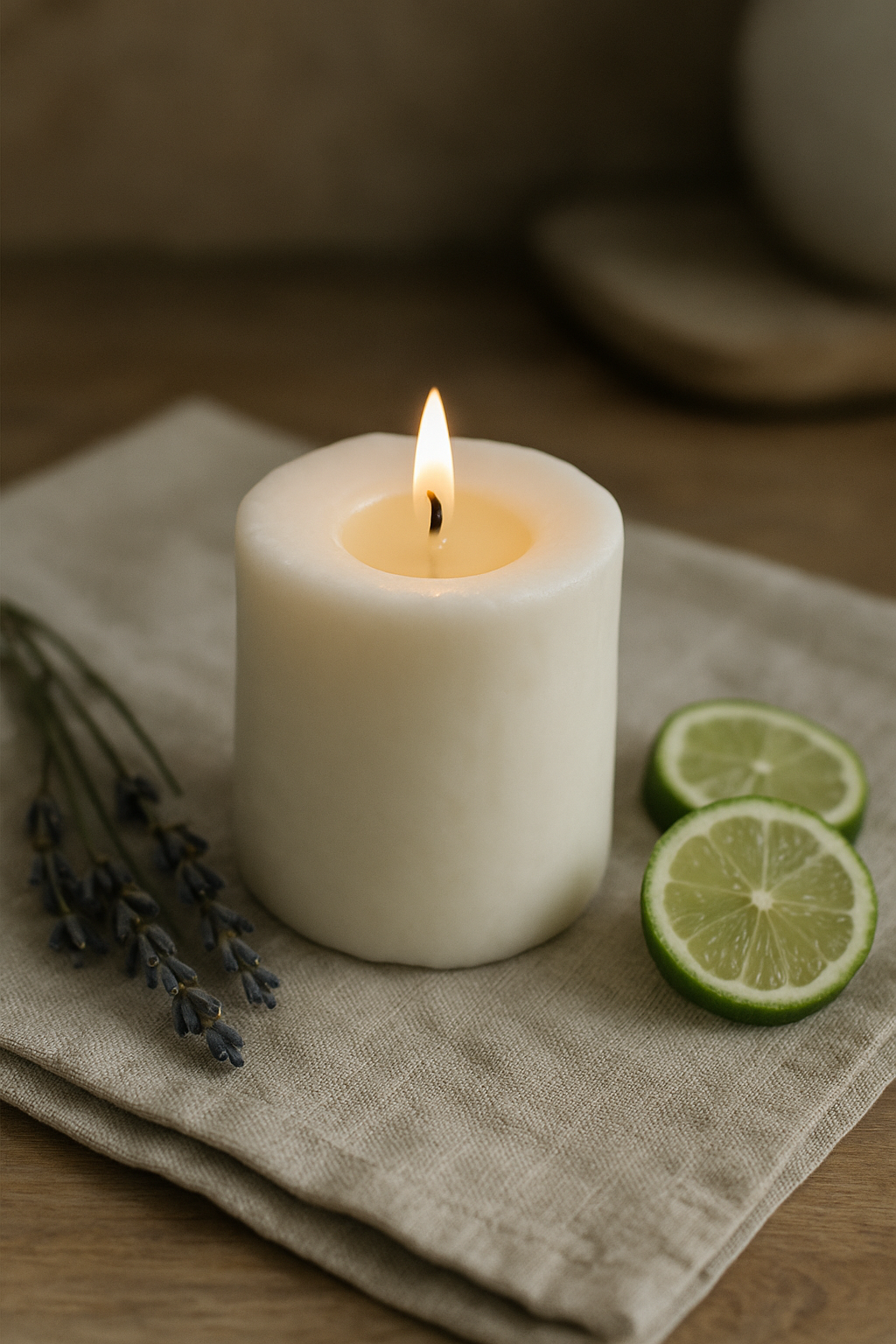 Lavender Dreams — Handmade Scented Candle (Lavender & Bergamot)